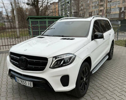 Белый Мерседес ГЛС-Класс, объемом двигателя 3 л и пробегом 134 тыс. км за 29700 $, фото 1 на Automoto.ua