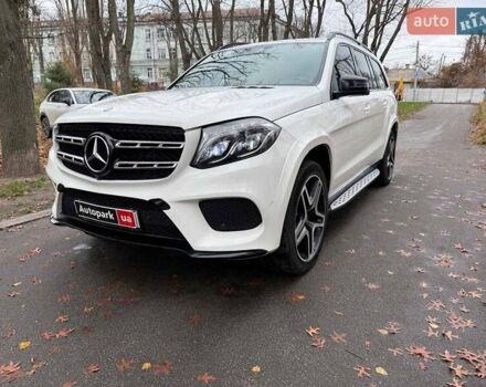 Белый Мерседес ГЛС-Класс, объемом двигателя 3 л и пробегом 80 тыс. км за 35990 $, фото 1 на Automoto.ua