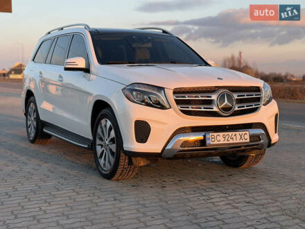 Белый Мерседес ГЛС-Класс, объемом двигателя 3 л и пробегом 220 тыс. км за 27500 $, фото 1 на Automoto.ua