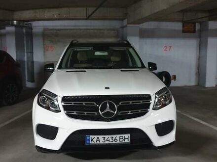 Белый Мерседес ГЛС-Класс, объемом двигателя 3 л и пробегом 75 тыс. км за 35500 $, фото 1 на Automoto.ua