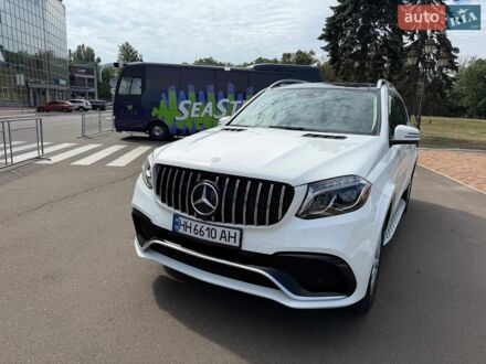 Белый Мерседес ГЛС-Класс, объемом двигателя 3 л и пробегом 159 тыс. км за 29500 $, фото 1 на Automoto.ua