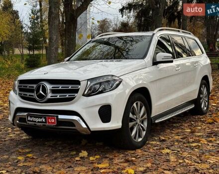 Белый Мерседес ГЛС-Класс, объемом двигателя 3 л и пробегом 146 тыс. км за 37490 $, фото 1 на Automoto.ua