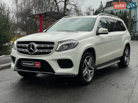 Мерседес ГЛС-Класс 2017 у Києві на Automoto.ua Білий Мерседес ГЛС-Класс, об'ємом двигуна 3 л та пробігом 220 тис. км за 36490 $, фото 1 на Automoto.ua