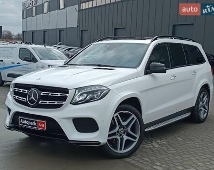 Белый Мерседес ГЛС-Класс, объемом двигателя 3 л и пробегом 149 тыс. км за 47700 $, фото 1 на Automoto.ua