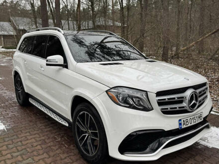 Белый Мерседес ГЛС-Класс, объемом двигателя 3 л и пробегом 134 тыс. км за 28700 $, фото 1 на Automoto.ua