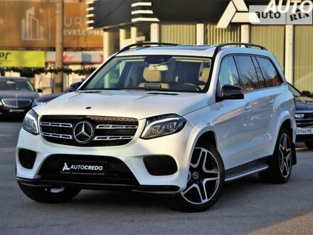 Мерседес ГЛС-Класс 2017 в Харькове на Automoto.ua Белый Мерседес ГЛС-Класс, объемом двигателя 3 л и пробегом 45 тыс. км за 59000 $, фото 1 на Automoto.ua