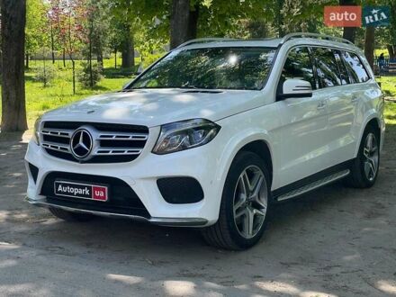 Мерседес ГЛС-Класс 2017 у Києві на Automoto.ua Білий Мерседес ГЛС-Класс, об'ємом двигуна 3 л та пробігом 220 тис. км за 31990 $, фото 1 на Automoto.ua