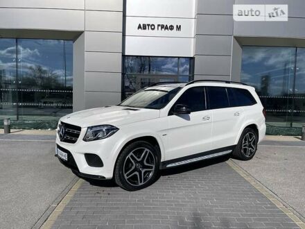 Мерседес ГЛС-Класс 2018 в Харькове на Automoto.ua Белый Мерседес ГЛС-Класс, объемом двигателя 3 л и пробегом 75 тыс. км за 68000 $, фото 1 на Automoto.ua