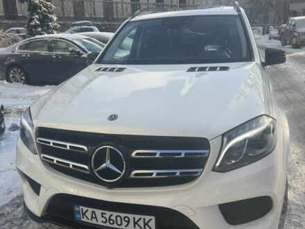 Белый Мерседес ГЛС-Класс, объемом двигателя 3 л и пробегом 144 тыс. км за 40700 $, фото 1 на Automoto.ua