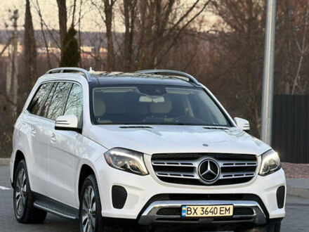 Белый Мерседес ГЛС-Класс, объемом двигателя 3 л и пробегом 79 тыс. км за 42000 $, фото 1 на Automoto.ua
