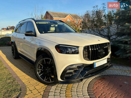 Белый Мерседес ГЛС-Класс, объемом двигателя 3 л и пробегом 112 тыс. км за 81000 $, фото 1 на Automoto.ua