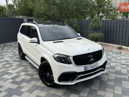 Мерседес ГЛС-Класс 2019 в Полтаве на Automoto.ua Белый Мерседес ГЛС-Класс, объемом двигателя 3 л и пробегом 157 тыс. км за 49500 $, фото 1 на Automoto.ua