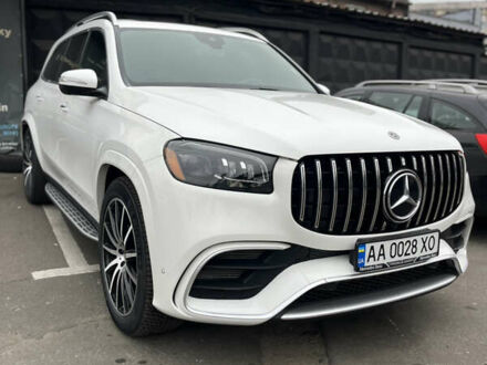 Белый Мерседес ГЛС-Класс, объемом двигателя 3 л и пробегом 39 тыс. км за 70000 $, фото 1 на Automoto.ua