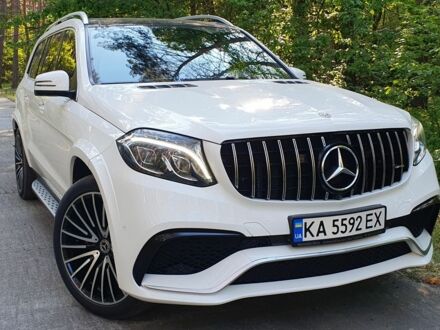Мерседес ГЛС-Класс 2019 у Києві на Automoto.ua Білий Мерседес ГЛС-Класс, об'ємом двигуна 3 л та пробігом 30 тис. км за 64700 $, фото 1 на Automoto.ua