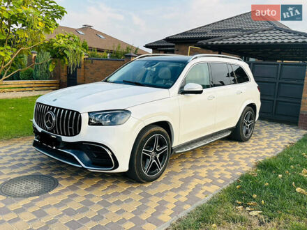 Мерседес ГЛС-Класс 2019 в Киеве на Automoto.ua Белый Мерседес ГЛС-Класс, объемом двигателя 3 л и пробегом 105 тыс. км за 63400 $, фото 1 на Automoto.ua