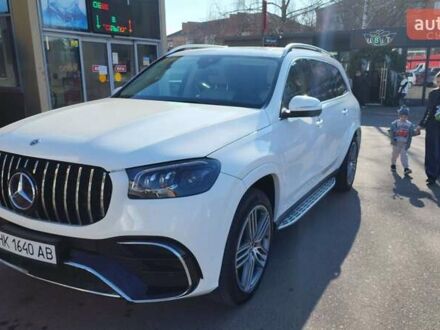 Белый Мерседес ГЛС-Класс, объемом двигателя 3 л и пробегом 109 тыс. км за 57000 $, фото 1 на Automoto.ua