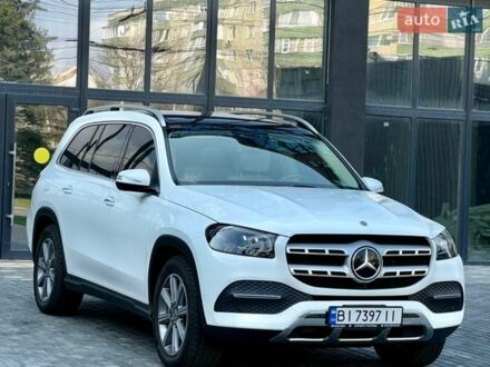 Белый Мерседес ГЛС-Класс, объемом двигателя 3 л и пробегом 78 тыс. км за 84400 $, фото 1 на Automoto.ua