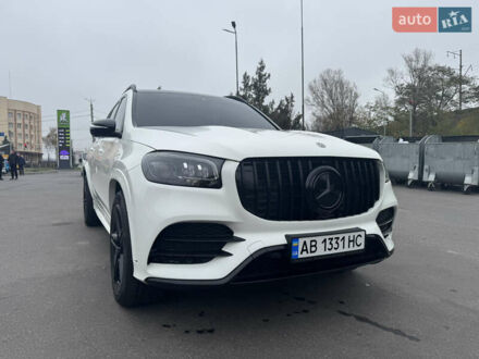 Белый Мерседес ГЛС-Класс, объемом двигателя 2.9 л и пробегом 81 тыс. км за 79900 $, фото 1 на Automoto.ua