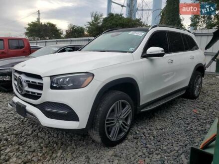 Белый Мерседес ГЛС-Класс, объемом двигателя 3 л и пробегом 46 тыс. км за 20000 $, фото 1 на Automoto.ua