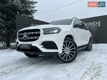 Белый Мерседес ГЛС-Класс, объемом двигателя 2.93 л и пробегом 30 тыс. км за 98000 $, фото 1 на Automoto.ua