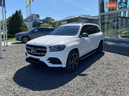 Мерседес ГЛС-Класс 2022 в Днепре (Днепропетровске) на Automoto.ua Белый Мерседес ГЛС-Класс, объемом двигателя 2.93 л и пробегом 21 тыс. км за 90000 $, фото 1 на Automoto.ua