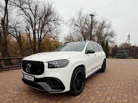 Белый Мерседес ГЛС-Класс, объемом двигателя 2.93 л и пробегом 105 тыс. км за 102000 $, фото 1 на Automoto.ua