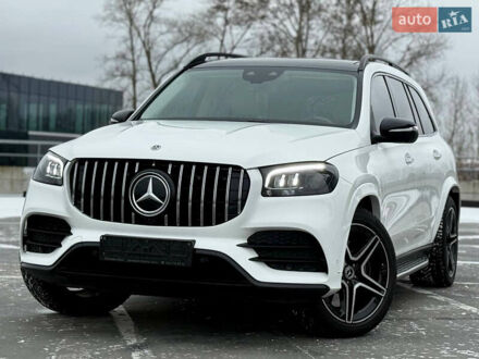 Белый Мерседес ГЛС-Класс, объемом двигателя 2.93 л и пробегом 61 тыс. км за 96500 $, фото 1 на Automoto.ua