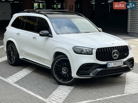 Мерседес ГЛС-Класс 2022 в Киеве на Automoto.ua Белый Мерседес ГЛС-Класс, объемом двигателя 3 л и пробегом 80 тыс. км за 87500 $, фото 1 на Automoto.ua