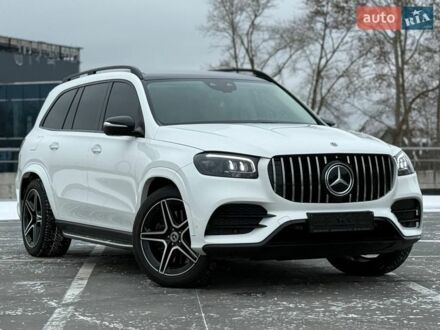 Белый Мерседес ГЛС-Класс, объемом двигателя 2.93 л и пробегом 61 тыс. км за 96800 $, фото 1 на Automoto.ua