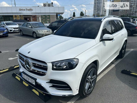 Мерседес ГЛС-Класс 2022 у Києві на Automoto.ua Білий Мерседес ГЛС-Класс, об'ємом двигуна 2.93 л та пробігом 7 тис. км за 110000 $, фото 1 на Automoto.ua