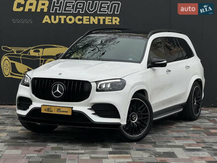 Белый Мерседес ГЛС-Класс, объемом двигателя 2.93 л и пробегом 23 тыс. км за 113000 $, фото 1 на Automoto.ua