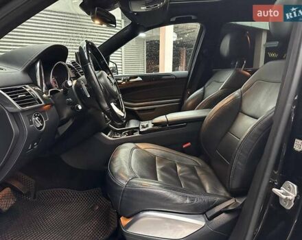 Черный Мерседес ГЛС-Класс, объемом двигателя 4.66 л и пробегом 265 тыс. км за 41990 $, фото 10 на Automoto.ua