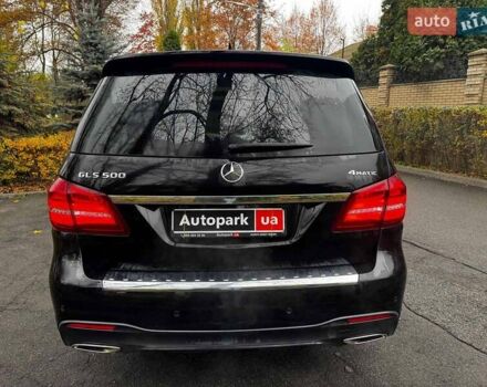 Черный Мерседес ГЛС-Класс, объемом двигателя 4.7 л и пробегом 97 тыс. км за 46670 $, фото 7 на Automoto.ua