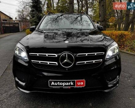 Черный Мерседес ГЛС-Класс, объемом двигателя 4.7 л и пробегом 97 тыс. км за 46670 $, фото 1 на Automoto.ua