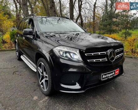 Черный Мерседес ГЛС-Класс, объемом двигателя 4.7 л и пробегом 97 тыс. км за 46670 $, фото 2 на Automoto.ua