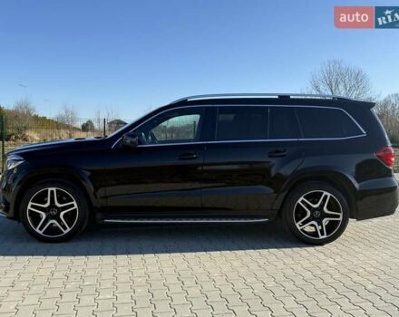 Черный Мерседес ГЛС-Класс, объемом двигателя 2.99 л и пробегом 225 тыс. км за 39900 $, фото 2 на Automoto.ua