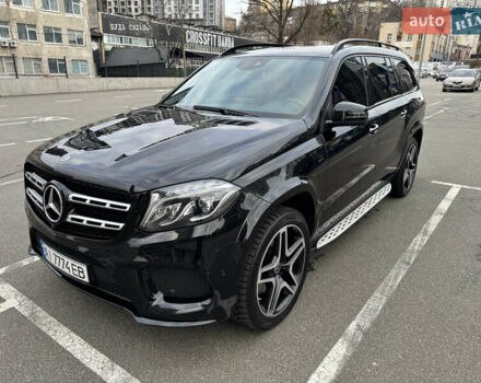 Черный Мерседес ГЛС-Класс, объемом двигателя 2.99 л и пробегом 131 тыс. км за 49500 $, фото 2 на Automoto.ua