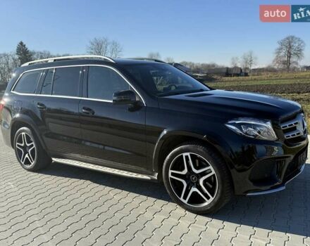 Черный Мерседес ГЛС-Класс, объемом двигателя 2.99 л и пробегом 225 тыс. км за 39900 $, фото 1 на Automoto.ua