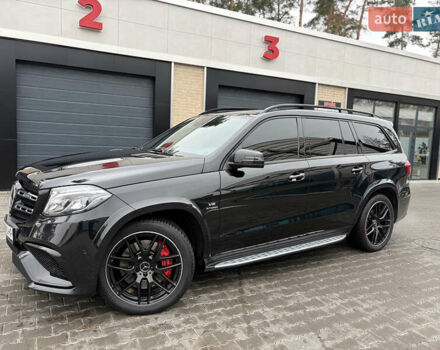 Черный Мерседес ГЛС-Класс, объемом двигателя 5.46 л и пробегом 117 тыс. км за 51555 $, фото 1 на Automoto.ua