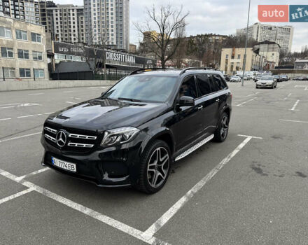 Черный Мерседес ГЛС-Класс, объемом двигателя 2.99 л и пробегом 131 тыс. км за 49500 $, фото 1 на Automoto.ua