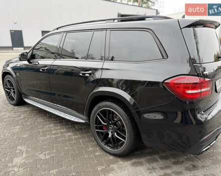 Черный Мерседес ГЛС-Класс, объемом двигателя 5.46 л и пробегом 117 тыс. км за 51555 $, фото 6 на Automoto.ua