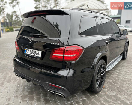 Черный Мерседес ГЛС-Класс, объемом двигателя 5.46 л и пробегом 117 тыс. км за 51555 $, фото 4 на Automoto.ua