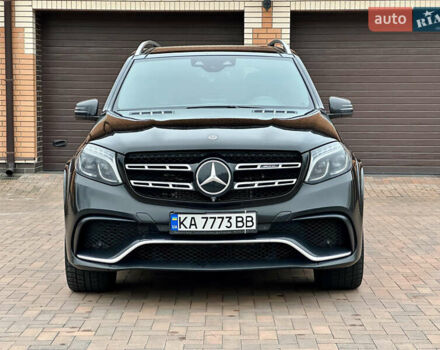 Черный Мерседес ГЛС-Класс, объемом двигателя 5.46 л и пробегом 116 тыс. км за 60000 $, фото 1 на Automoto.ua
