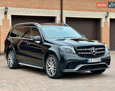 Черный Мерседес ГЛС-Класс, объемом двигателя 5.46 л и пробегом 116 тыс. км за 60000 $, фото 2 на Automoto.ua