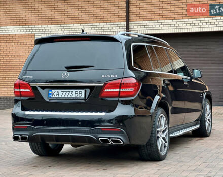 Черный Мерседес ГЛС-Класс, объемом двигателя 5.46 л и пробегом 116 тыс. км за 60000 $, фото 5 на Automoto.ua