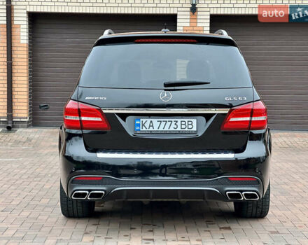 Черный Мерседес ГЛС-Класс, объемом двигателя 5.46 л и пробегом 116 тыс. км за 60000 $, фото 4 на Automoto.ua