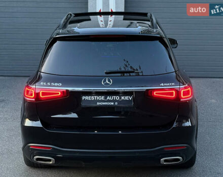 Черный Мерседес ГЛС-Класс, объемом двигателя 3.98 л и пробегом 131 тыс. км за 113000 $, фото 20 на Automoto.ua