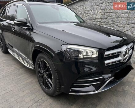 Черный Мерседес ГЛС-Класс, объемом двигателя 2.93 л и пробегом 135 тыс. км за 75000 $, фото 1 на Automoto.ua