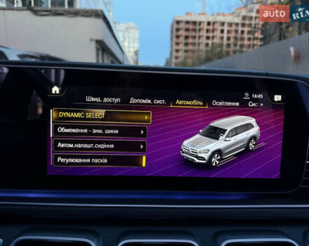 Черный Мерседес ГЛС-Класс, объемом двигателя 3.98 л и пробегом 131 тыс. км за 113000 $, фото 80 на Automoto.ua