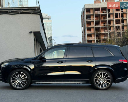 Черный Мерседес ГЛС-Класс, объемом двигателя 3.98 л и пробегом 131 тыс. км за 109000 $, фото 25 на Automoto.ua